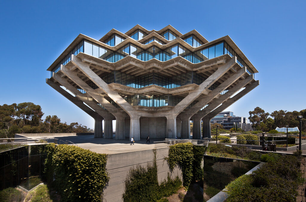 William Pereiras „Geisel Library“ der UC San Diego